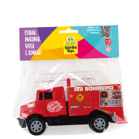 CAMINHÃO BOMBEIRO NA SOLAPA 28CM 881